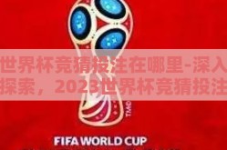 世界杯竞猜投注在哪里-深入探索，2023世界杯竞猜投注的专业指南