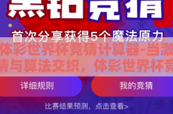 体彩世界杯竞猜计算器-当激情与算法交织，体彩世界杯竞猜计算器的奇妙世界