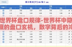 世界杯盘口规律-世界杯中隐藏的盘口玄机，数字背后的冷静博弈