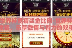世界杯竞猜奖金比例-世界杯竞猜，乐享激情与智力的双重盛宴
