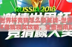 世界杯竞猜怎么领奖牌-世界杯竞猜领奖攻略，全面指南助你赢得荣耀徽章