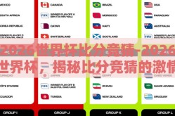 2026世界杯比分竞猜-2026世界杯，揭秘比分竞猜的激情与策略乐章