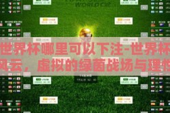 世界杯哪里可以下注-世界杯风云，虚拟的绿茵战场与理性的下注之选