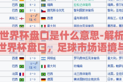 世界杯盘口是什么意思-解析世界杯盘口，足球市场语境与竞猜魅力的交汇