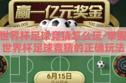 世界杯足球竞猜怎么玩-掌握世界杯足球竞猜的正确玩法