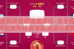 世界杯竞猜哪里买好-关于如何在世界杯赛事期间进行竞猜并选择合适的购买渠道的指南
