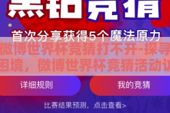微博世界杯竞猜打不开-探寻困境，微博世界杯竞猜活动访问受阻的谜团