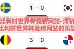 比利时世界杯竞猜网站-浅析比利时世界杯竞猜网站的乐趣与挑战