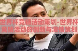 世界杯竞猜活动策划-世界杯竞猜活动的创新与激情策划