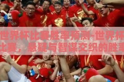 世界杯比赛胜率预测-世界杯比赛，悬疑与智谋交织的胜率预测艺术