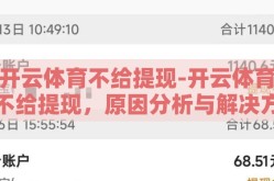 开云体育不给提现-开云体育不给提现，原因分析与解决方案