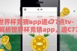 世界杯竞猜app追c77点tv-『解析世界杯竞猜app，追C77点TV的魅力和挑战』