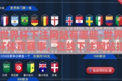 世界杯下注网站有哪些-世界杯体育赛事，在线下注网站指南