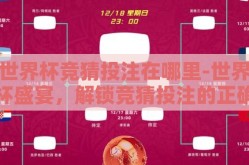 世界杯竞猜投注在哪里-世界杯盛宴，解锁竞猜投注的正确渠道