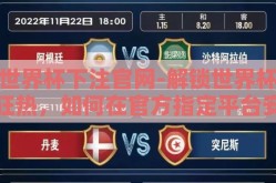 世界杯下注官网-解锁世界杯狂热，如何在官方指定平台安全下注，尽享竞技乐趣