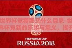 世界杯竞猜那是什么意思-世界杯竞猜的乐趣与意义，揭开足球盛宴的另一番洞见