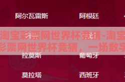 淘宝彩票网世界杯竞猜-淘宝彩票网世界杯竞猜，一场数字与激情交织的盛宴