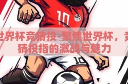 世界杯竞猜投-聚焦世界杯，竞猜投指的激战与魅力