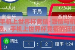 手机上世界杯竞猜-激情与机遇，手机上世界杯竞猜的狂热浪潮