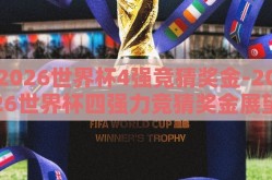 2026世界杯4强竞猜奖金-2026世界杯四强力竞猜奖金展望与球迷盛宴的期待