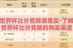 世界杯比分竞猜哪里买-了解世界杯比分竞猜的购买渠道
