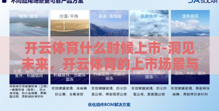 开云体育什么时候上市-洞见未来,开云体育的上市场景与市场预期 开云体育什么时候上市-洞见未来,开云体育的上市场景与市场预期