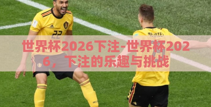 世界杯2026下注-世界杯2026，下注的乐趣与挑战
