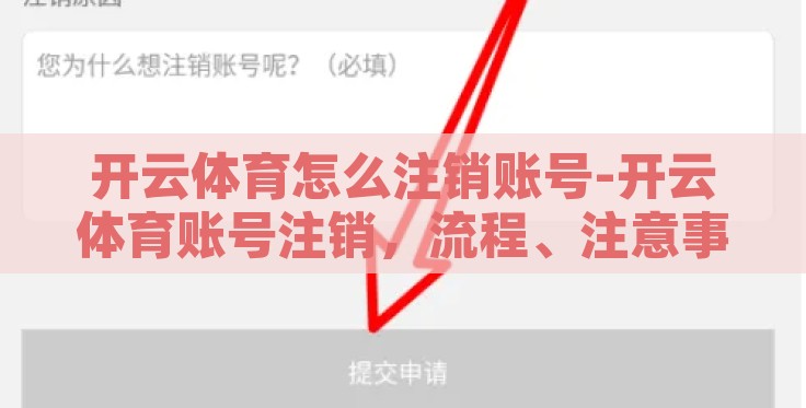 开云体育怎么注销账号-开云体育账号注销,流程、注意事项与影响 开云体育怎么注销账号-开云体育账号注销,流程、注意事项与影响