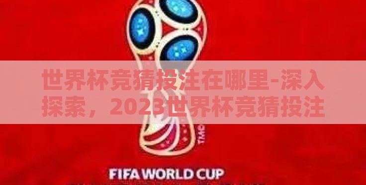 世界杯竞猜投注在哪里-深入探索，2023世界杯竞猜投注的专业指南